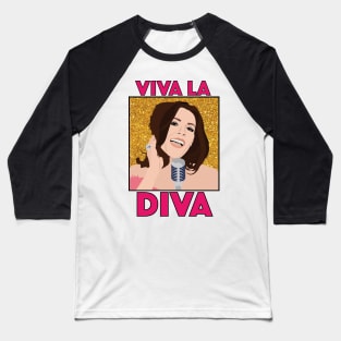 Luann DeLesseps | VIVA LA DIVA | Real Housewives of New York (RHONY) Baseball T-Shirt